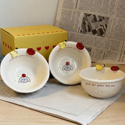 Cute Fruit Paradise Ceramic Bowls