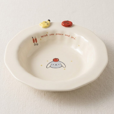 Cute Fruit Paradise Ceramic Plates
