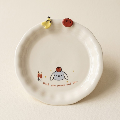 Cute Fruit Paradise Ceramic Plates