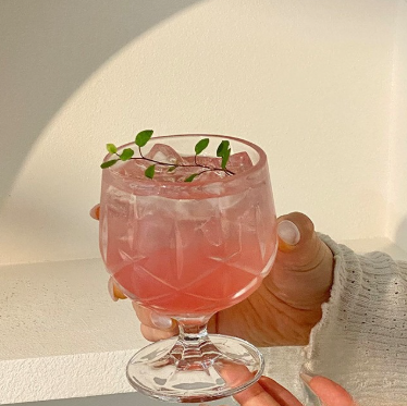 French Fluted Wine Glass Cup · 8.4oz