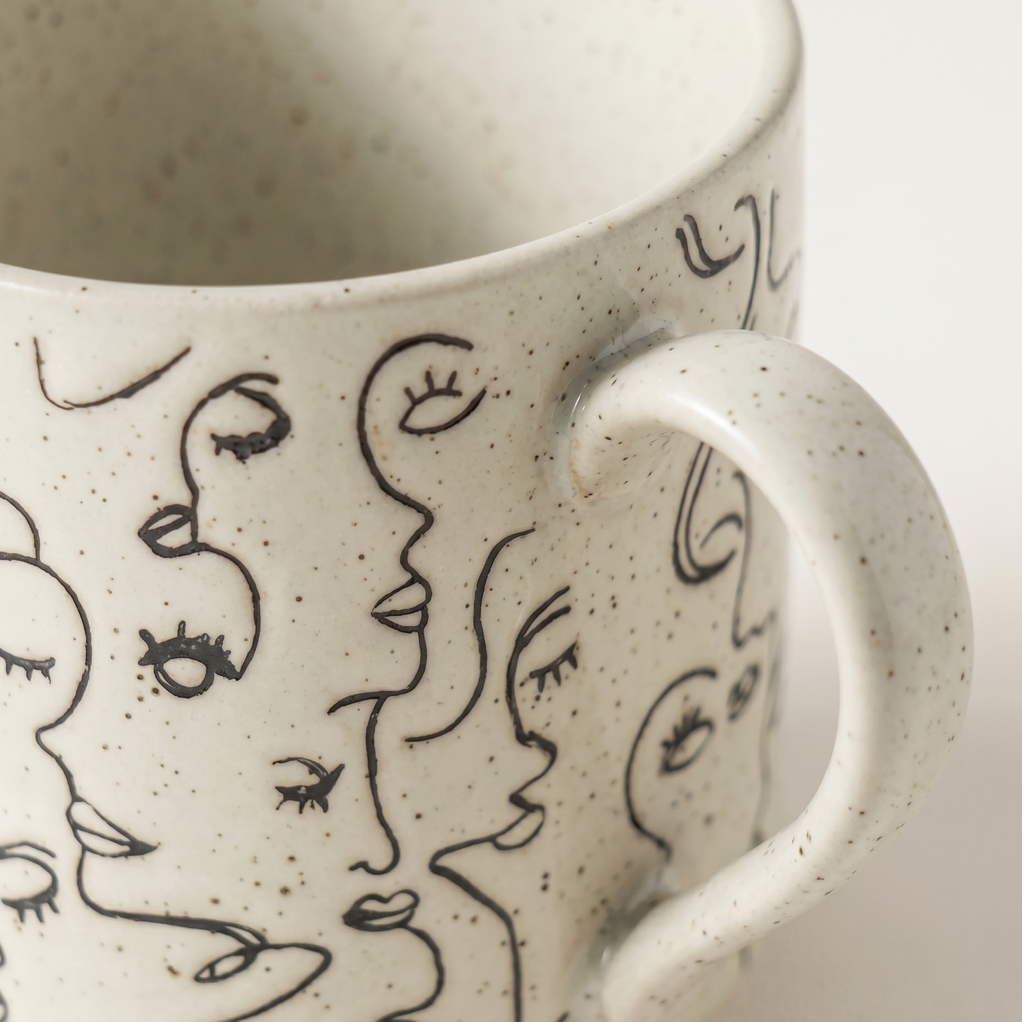 Vintage Style Ceramic Mug lifestyle - MoriMori Home