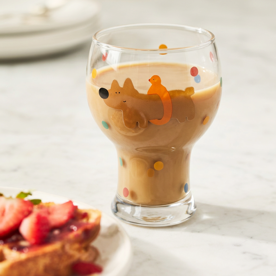 Worry-Free Puppy Beer Mug · 15oz